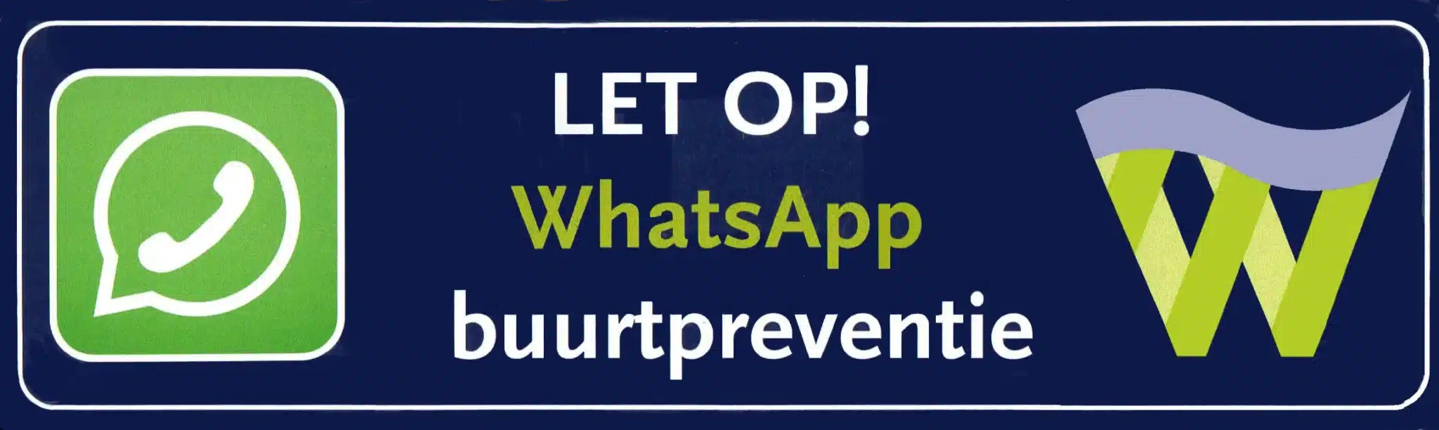 WhatsApp Buurtpreventie